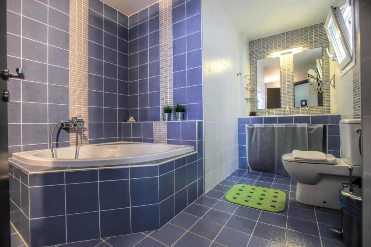 Homel Oasis Central Maisonette 3bd Garden Patio Kalampáka Buitenkant foto